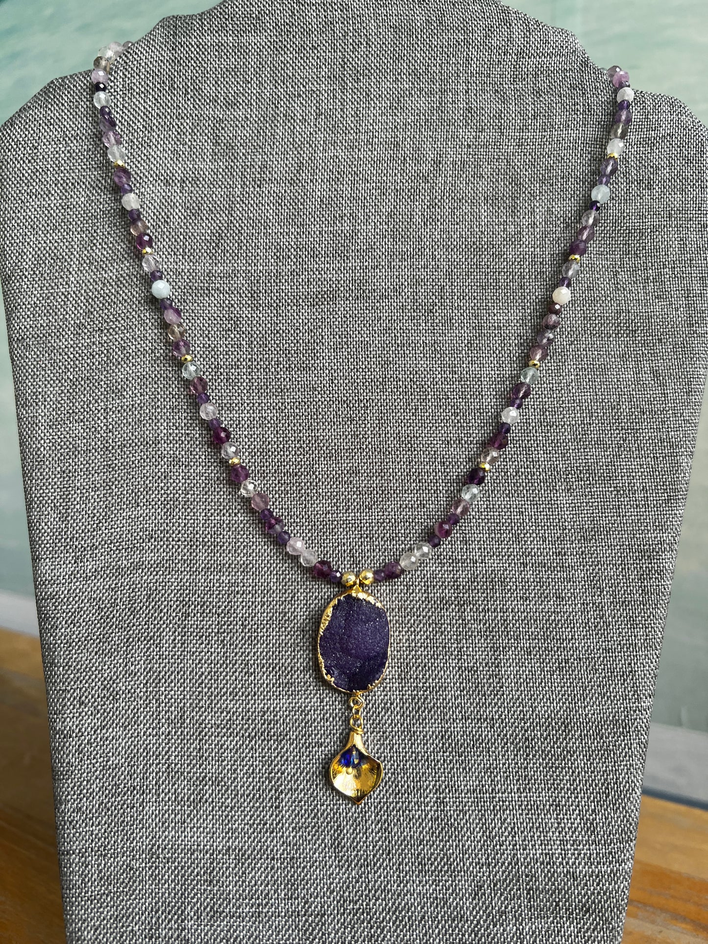 Purple Druzy