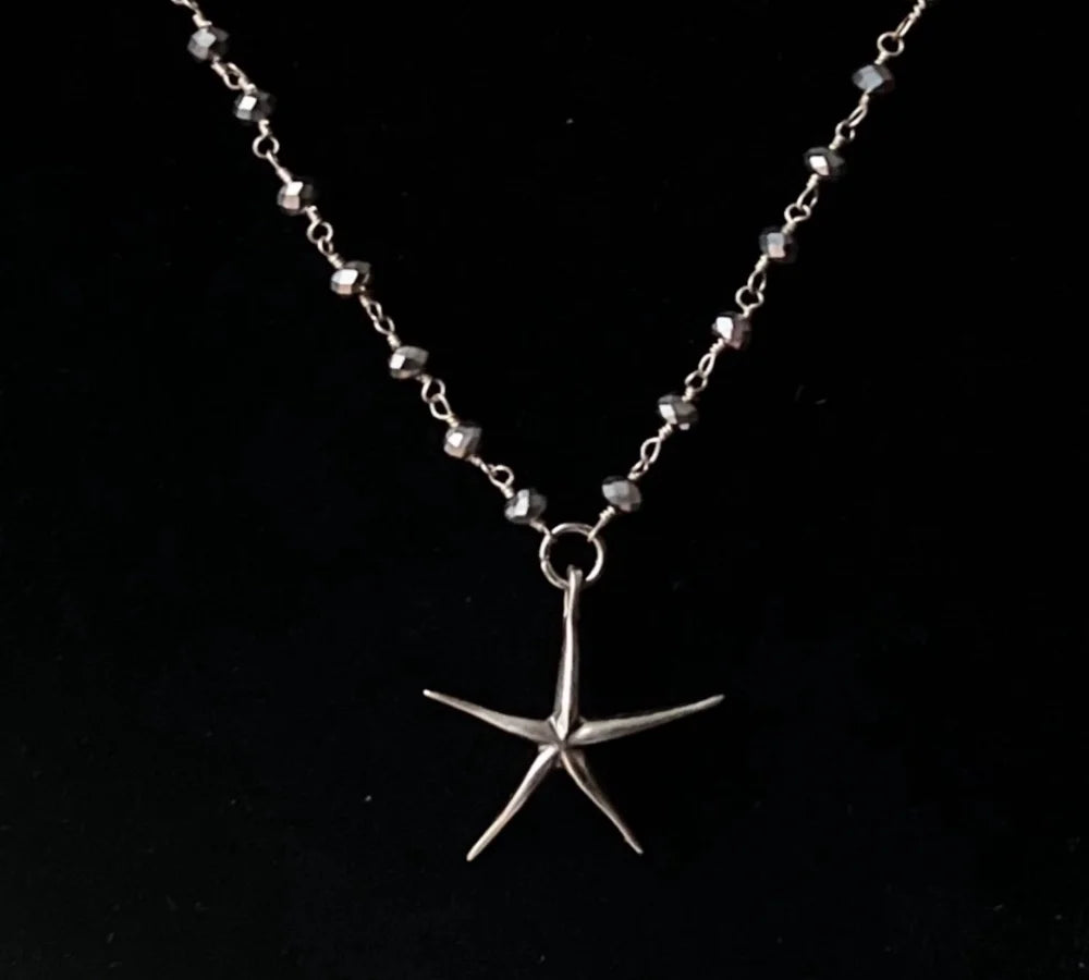 Starlight Starfish in Silver