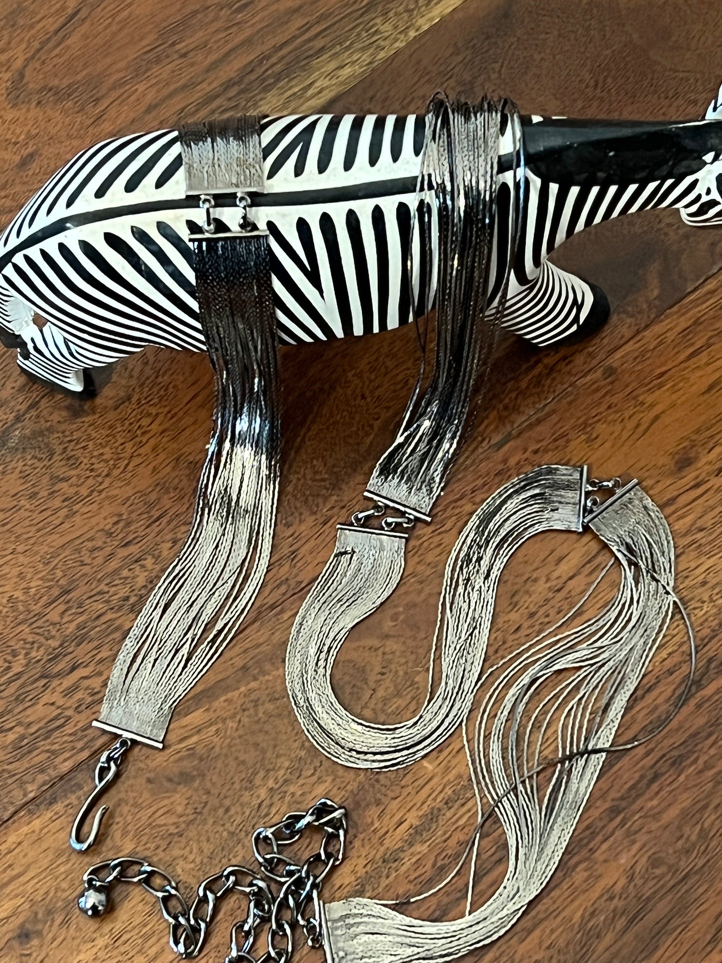 Zebra Pride in Silver